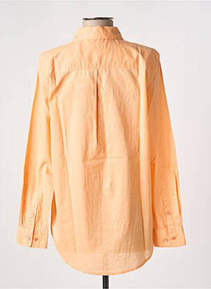 Chemisier coupe cintrée manches longues orange EQUIPMENT femme