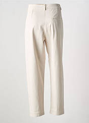 Pantalon droit beige 8PM pour femme seconde vue