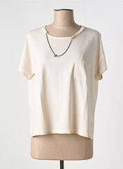T-shirt beige 8PM pour femme seconde vue
