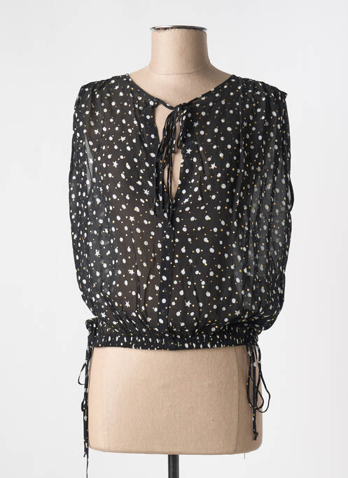 Top manches courtes manches courtes noir 8PM femme
