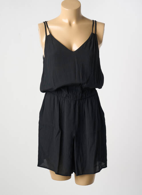 Combishort sans manche sans manche noir POMANDERE femme
