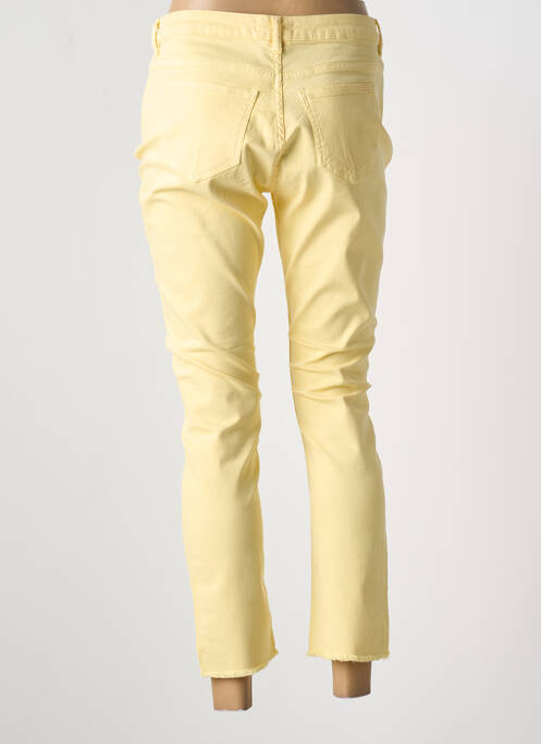 Jeans coupe slim jaune MAX & MOI femme