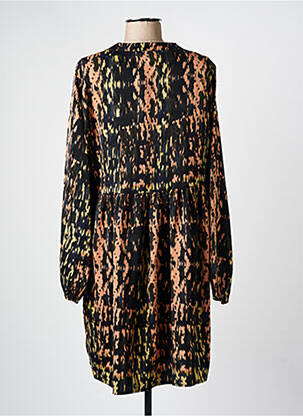 Robe courte manches longues manches longues noir MOLLY BRACKEN femme