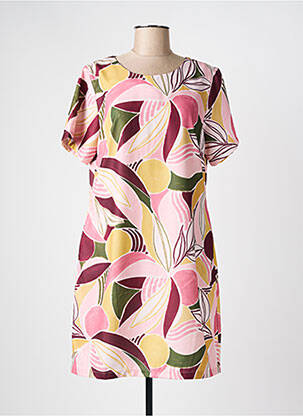 Robe courte manches courtes manches courtes rose MOLLY BRACKEN femme
