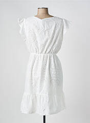 Robe mi-longue blanc MOLLY BRACKEN pour femme seconde vue