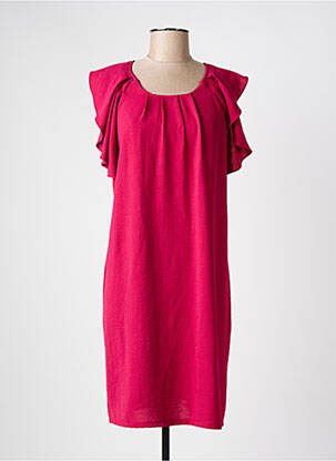 Robe mi-longue rouge MOLLY BRACKEN pour femme