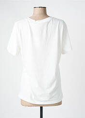 T-shirt blanc ICHI pour femme seconde vue