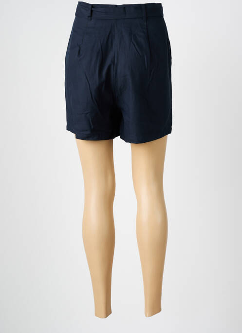 Short taille à pinces taille haute bleu TEDDY SMITH femme