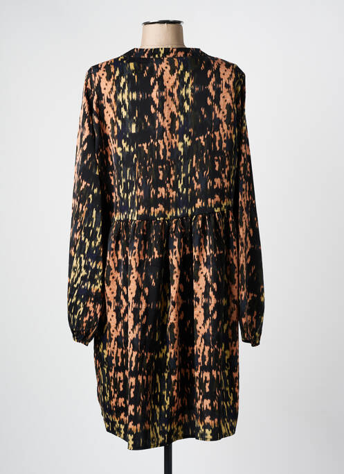 Robe courte manches longues manches longues noir MOLLY BRACKEN femme