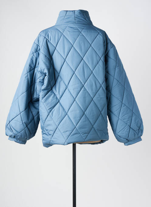 Doudoune poches sans capuche bleu ICHI femme