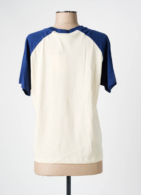 T-shirt coupe droite manches courtes beige ICHI femme