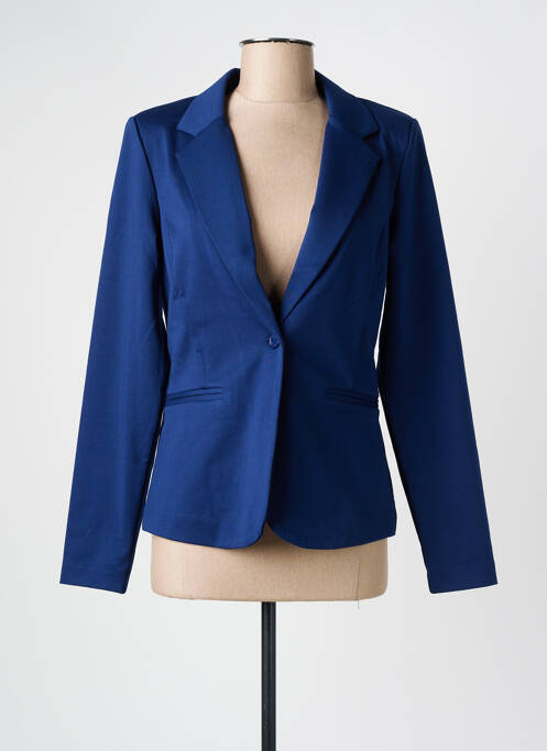 Blazer bleu ICHI pour femme