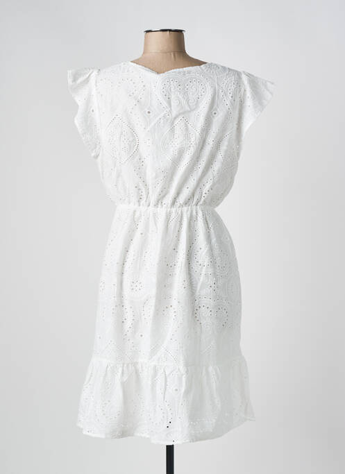 Robe mi-longue blanc MOLLY BRACKEN femme