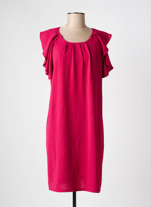 Robe mi-longue rouge MOLLY BRACKEN pour femme