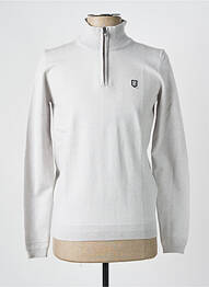 Pull gris TEDDY SMITH homme