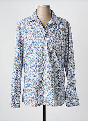 Chemise manches longues bleu TEDDY SMITH homme