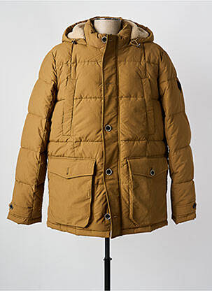 Doudoune poches a capuche marron TEDDY SMITH homme