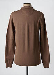 Polo marron TEDDY SMITH pour homme seconde vue