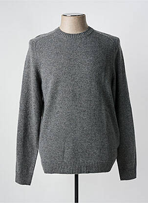 Pull gris TEDDY SMITH pour homme