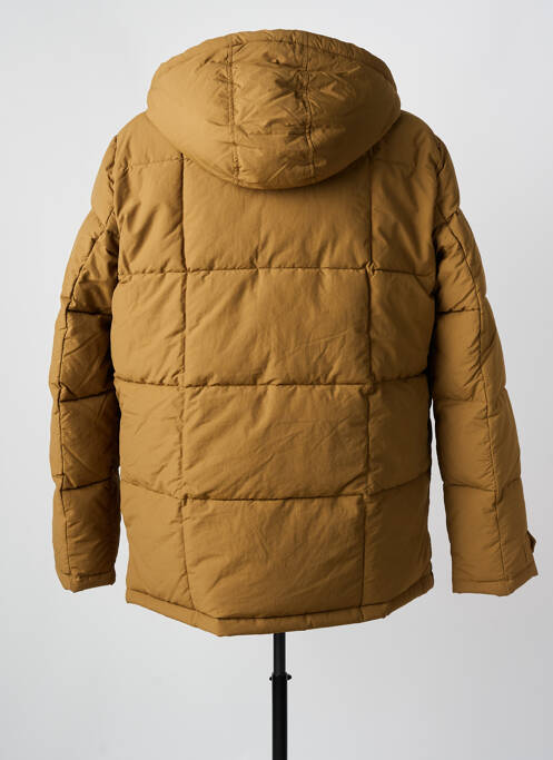 Doudoune manches longues a capuche marron TEDDY SMITH homme