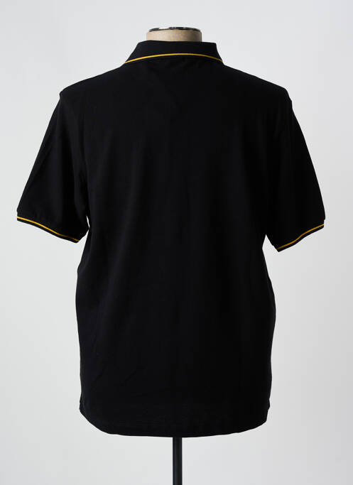 Polo noir SERGE BLANCO homme