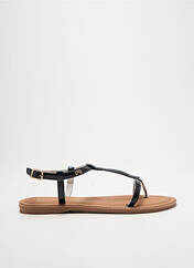 Tongs noir LPB pour femme seconde vue