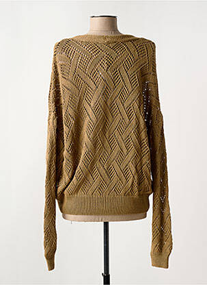 Gilet manches longues jaune GARCIA femme