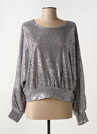 Top argent MOLLY BRACKEN femme