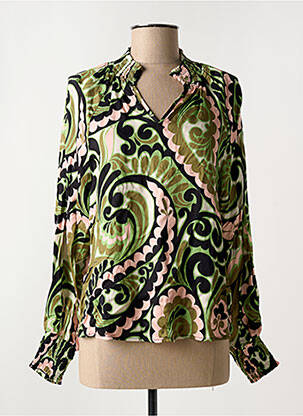 Blouse vert GEISHA pour femme