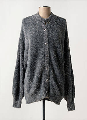 Gilet manches longues gris CREAM pour femme