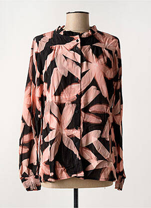 Chemisier noir GEISHA pour femme