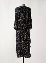 Robe longue noir GEISHA pour femme seconde vue