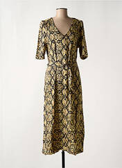 Robe mi-longue jaune LOLA ESPELETA pour femme seconde vue