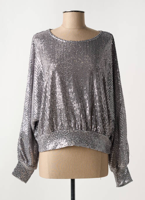 Top argent MOLLY BRACKEN femme