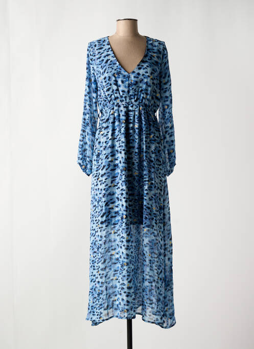 Robe longue bleu MOLLY BRACKEN pour femme