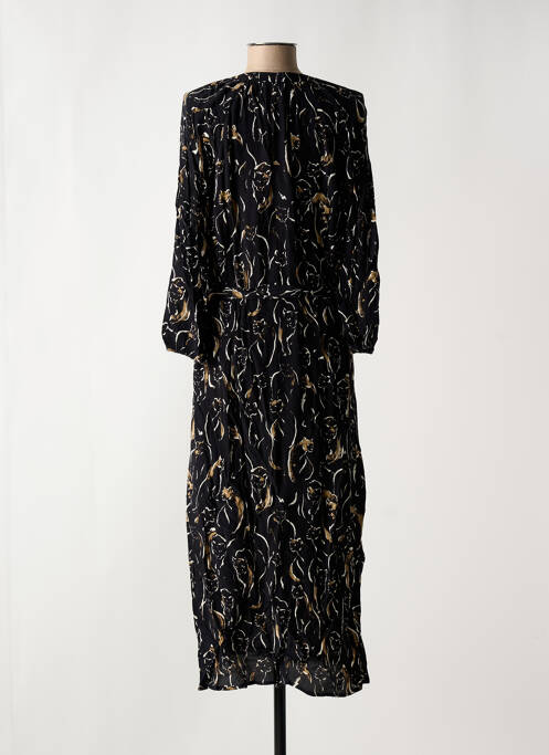 Robe longue noir GEISHA femme