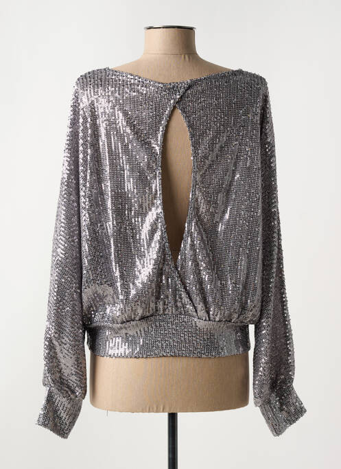 Top argent MOLLY BRACKEN femme