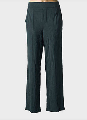 Pantalon droit stretch taille normale vert STREET ONE femme