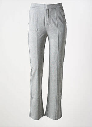 Pantalon slim stretch taille haute gris GARCIA femme