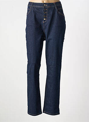 Jeans coupe droite stretch taille normale bleu STREET ONE femme