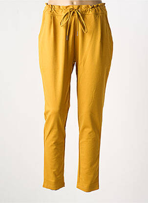 Jogging stretch taille normale jaune LES P'TITES BOMBES femme