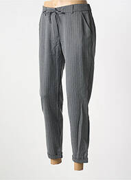 Pantalon chino taille normale taille normale gris EVA KAYAN femme
