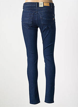 Jeans skinny tissage brut taille normale bleu CREAM femme