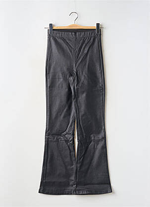 Jegging tissage enduit taille haute noir CREAM femme