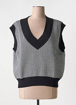 Pull noir LILI SIDONIO pour femme