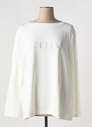 T-shirt beige CECIL pour femme