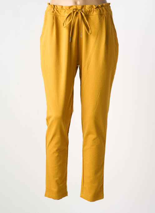 Jogging jaune LES P'TITES BOMBES pour femme