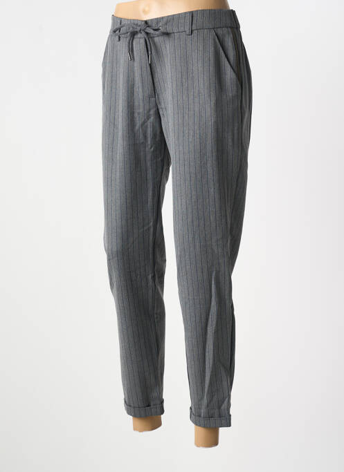 Pantalon chino gris EVA KAYAN pour femme