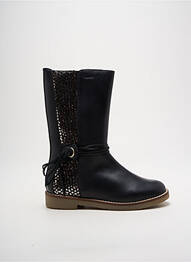 Bottes chiquet chiquet noir ASTER fille