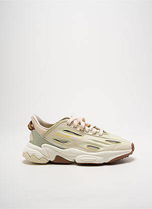 Baskets semelle amovible talon de 4 à 6cm beige ADIDAS femme